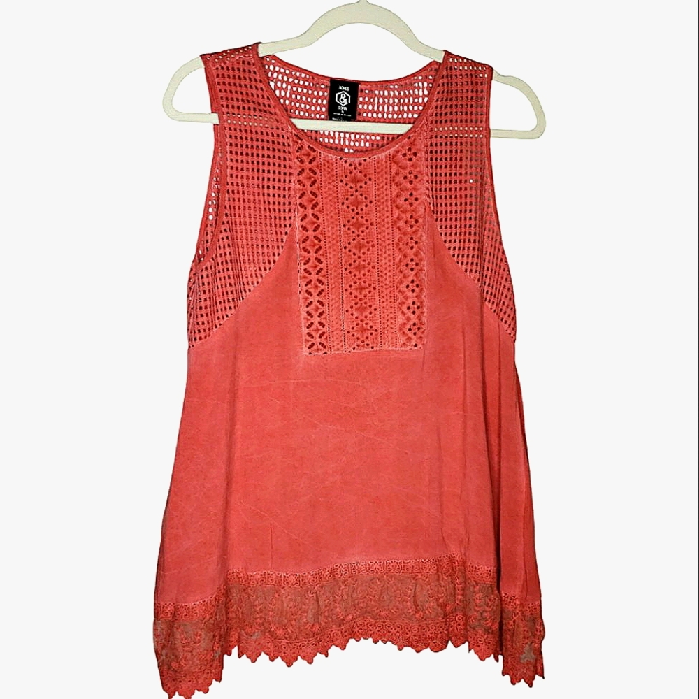 Agnes and Dora Crochet Cutout Lattice Lace Embroidered Cottage Boho Flowy ♡
